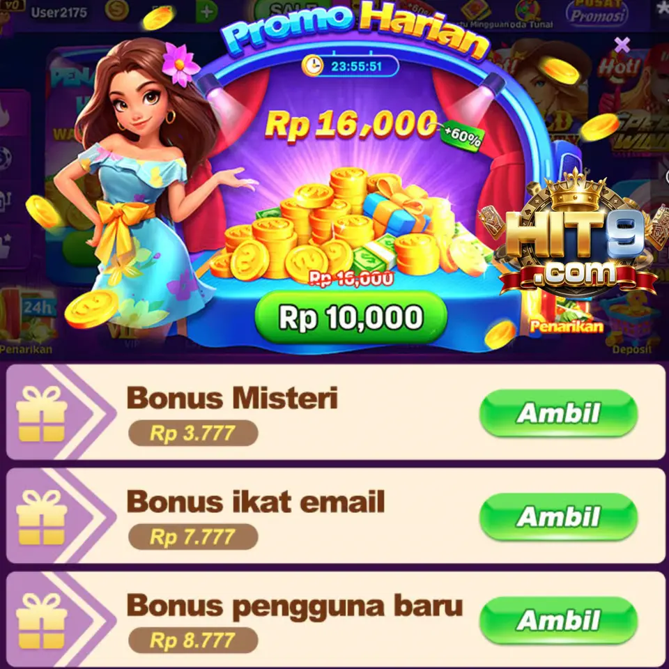 hit9 Daftar Sekarang - Unduh APK